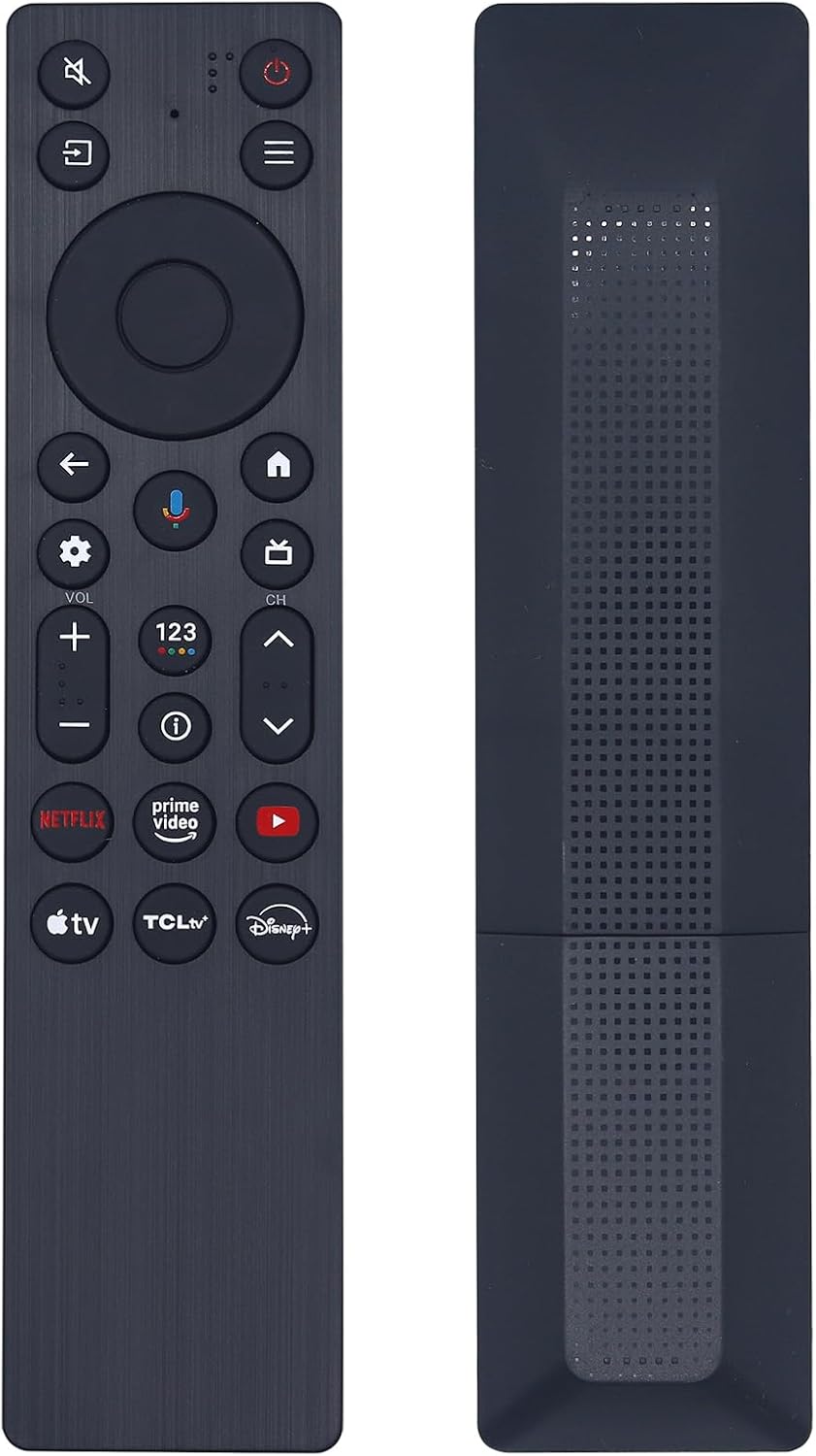 New RC923A FMB1 Voice Remote Replacement for TCL QLED Mini LED 4K UHD Google Smart TV G0401-000267, Compatible with QM5K QM6K QM7K Q77K Series