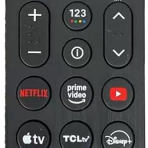 RC923A FMB1 Voice Remote Control Replacement Compatible for TCL 2025 4K OLED Smart TV QLED QLED Mini Google TV's, Series QM5K, QM6K, QM7K, Q77K(No Settings Required) (Black)